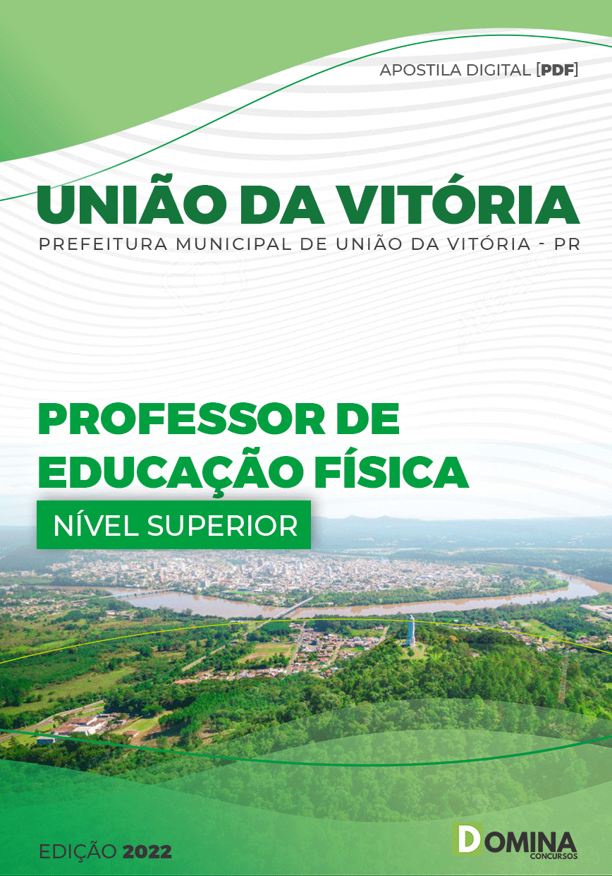 Apostila Pref União da Vitória PR 2022 Professor Educação Física