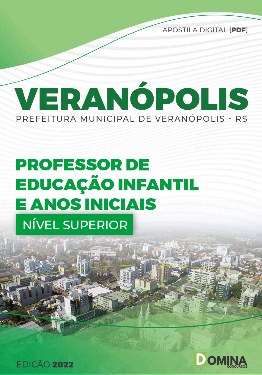 Apostila Pref Veranópolis RS 2022 Professor Educação Infantil