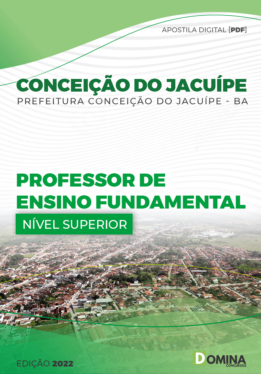 Apostila Pref Conceição Jacuípe BA 2022 Professor Ensino Fundamental