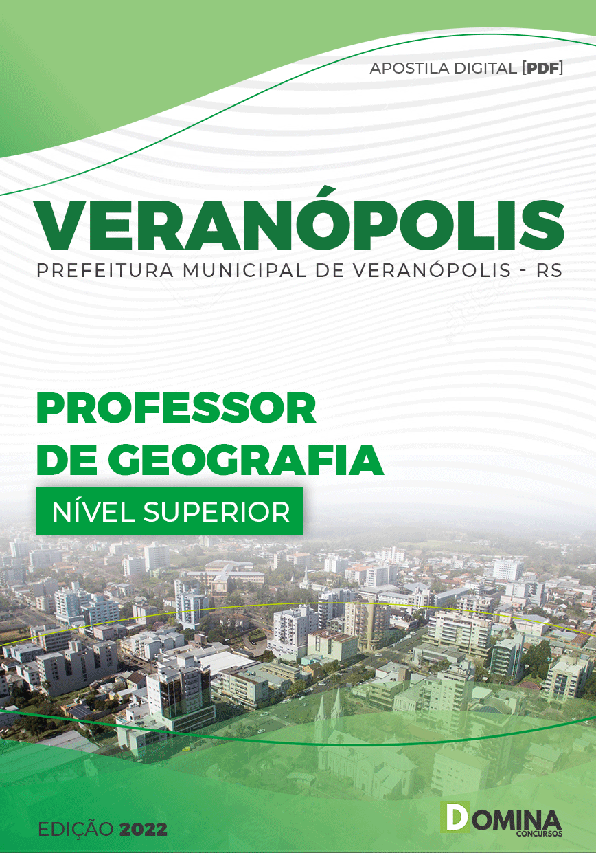 Apostila Pref Veranópolis RS 2022 Professor Geografia