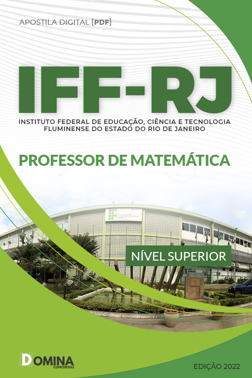 Apostila Concurso IFF RJ 2022 Professor Matemática