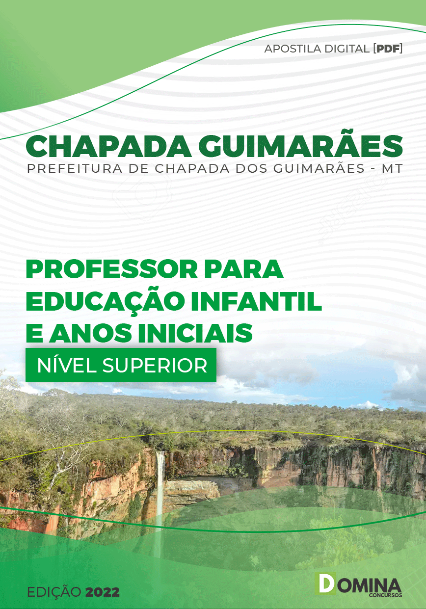 Apostila Pref Chapada Guimarães MT 2022 Professor Educação Infantil