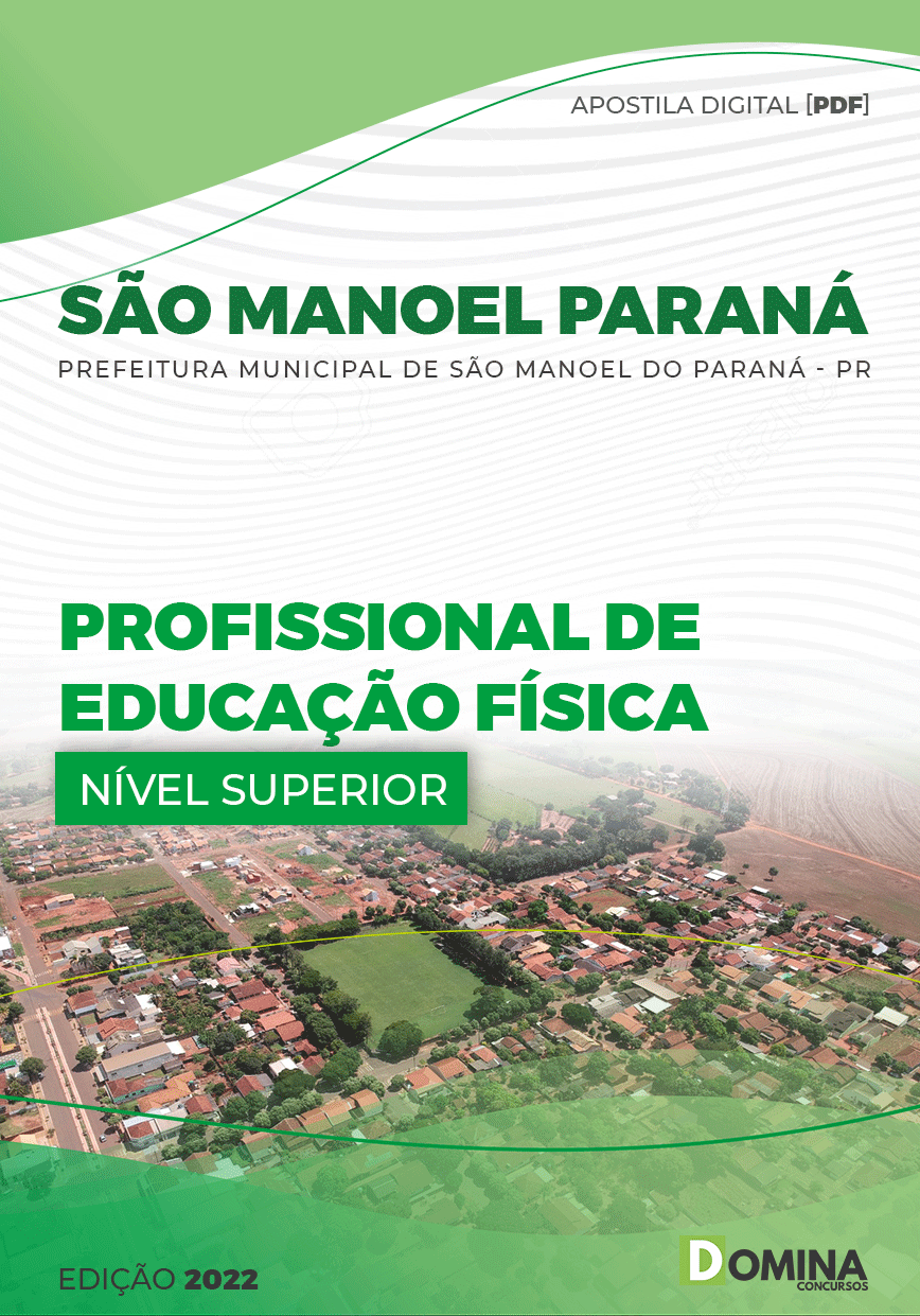 Apostila Pref São Manoel Paraná PR 2022 Professor Educação Física