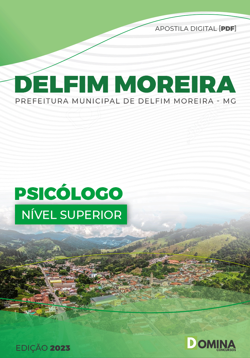 Apostila digital Pref Delfim Moreira MG 2023 Psicólogo