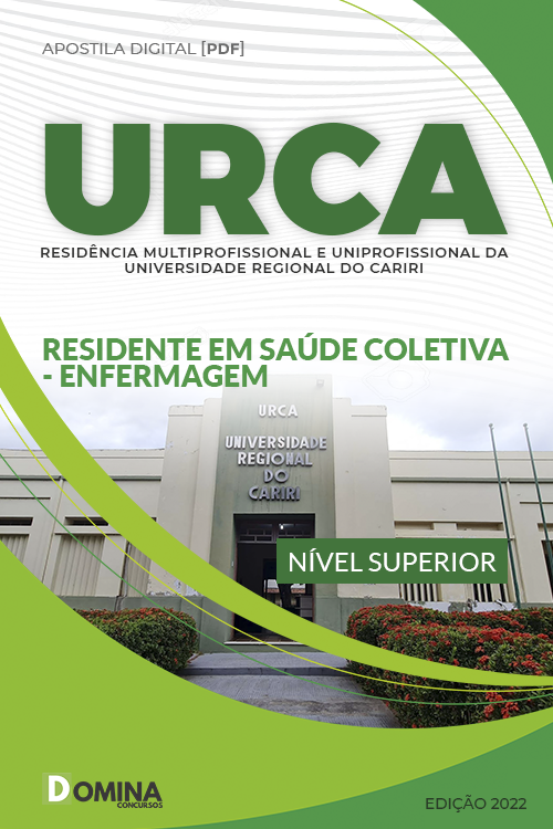 Apostila Residencia URCA 2022 Residente Saúde Coletiva Enfermagem