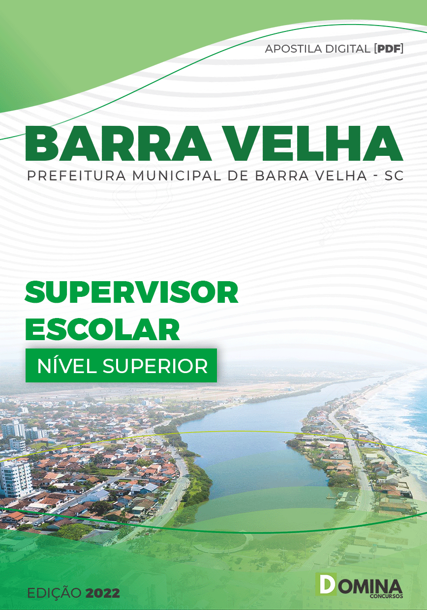 Apostila Concurso Pref Barra Velha SC 2022 Supervisor Escolar