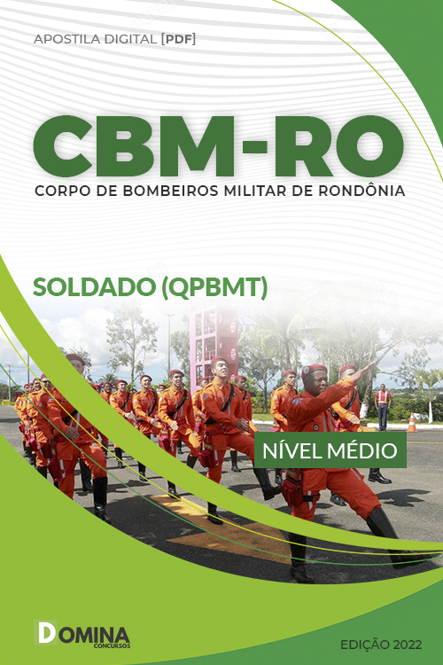 Apostila Concurso CBM RO 2022 Soldado QPBMT