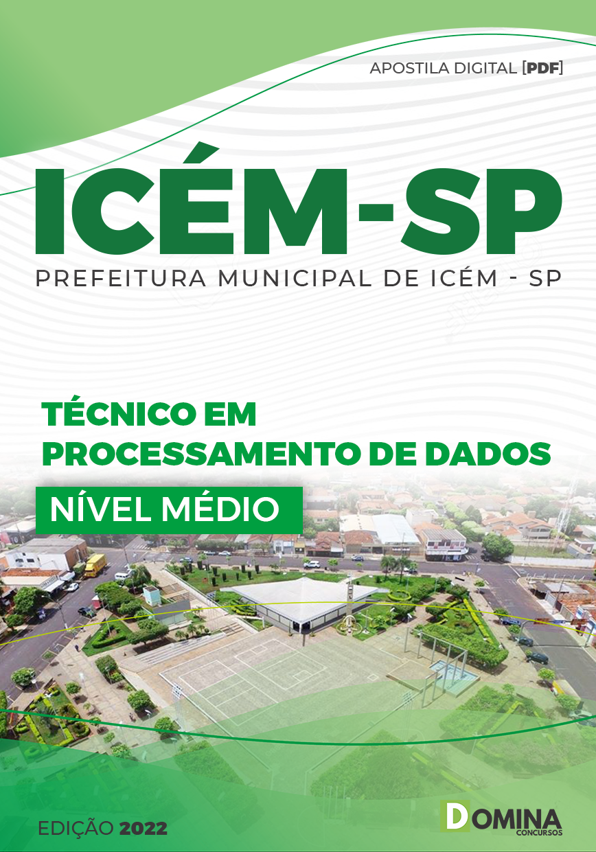 Apostila ICÉM SP 2022 Tecnólogo Processamento Dados