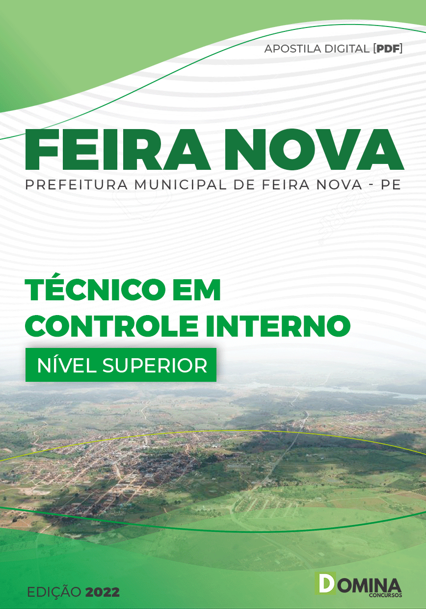 Apostila Pref Feira Nova PE 2022 Técnico Controle Interno