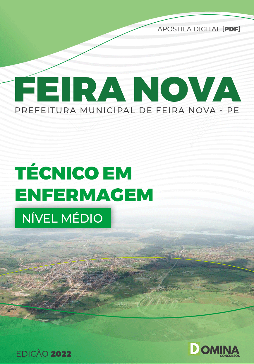 Apostila Digital Pref Feira Nova PE 2022 Técnico Enfermagem