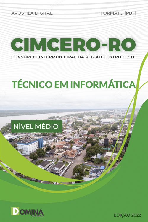 Apostila Concurso CIMCERO RO 2023 Técnico Informática