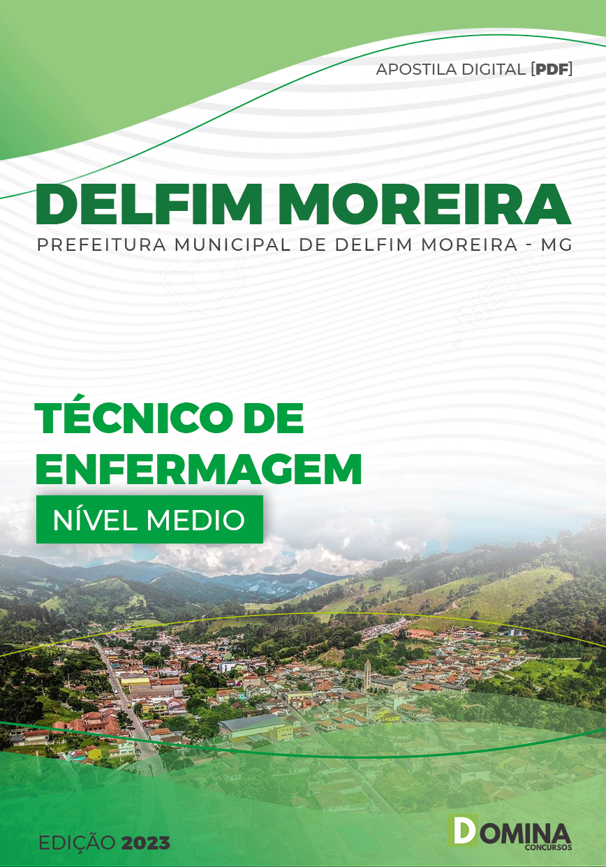 Apostila Pref Delfim Moreira MG 2023 Técnico Enfermagem