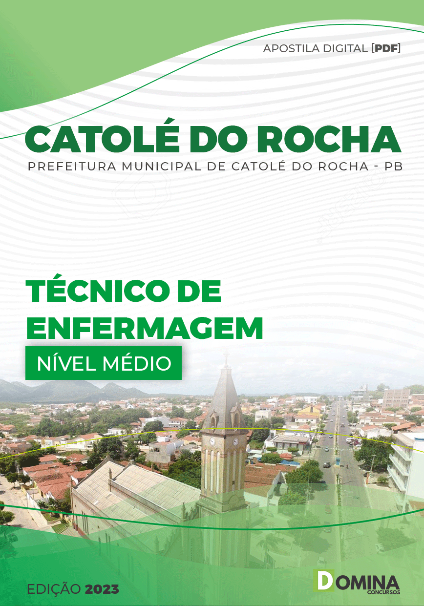Apostila Pref Catolé Rocha PB 2023 Técnico Enfermagem