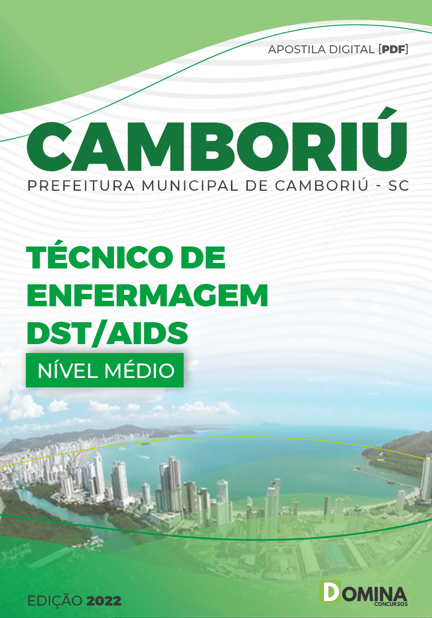 Apostila Pref Camboriú SC 2022 Técnico Enfermagem DST