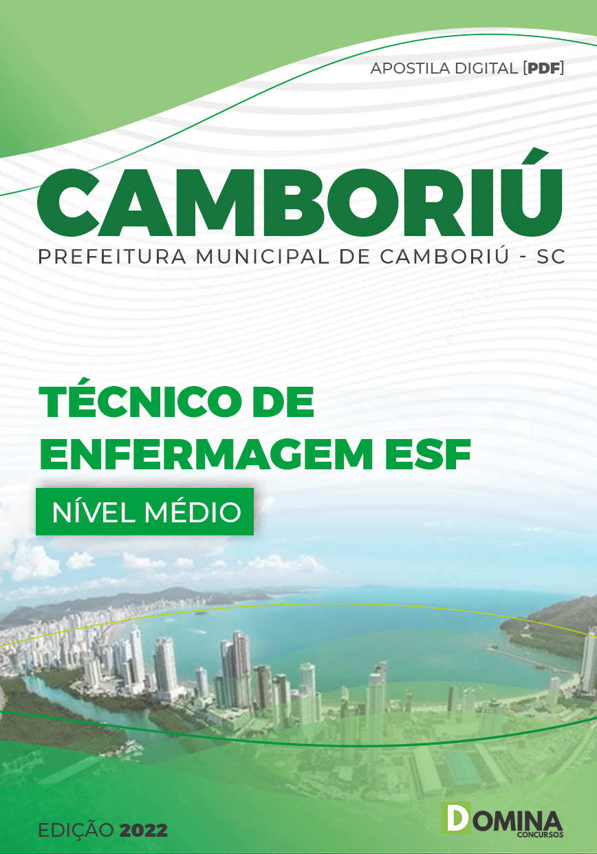 Apostila Pref Camboriú SC 2022 Técnico Enfermagem ESF