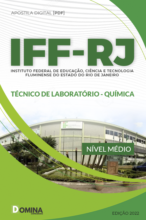 Apostila Concurso IFF RJ 2022 Técnico Laboratório