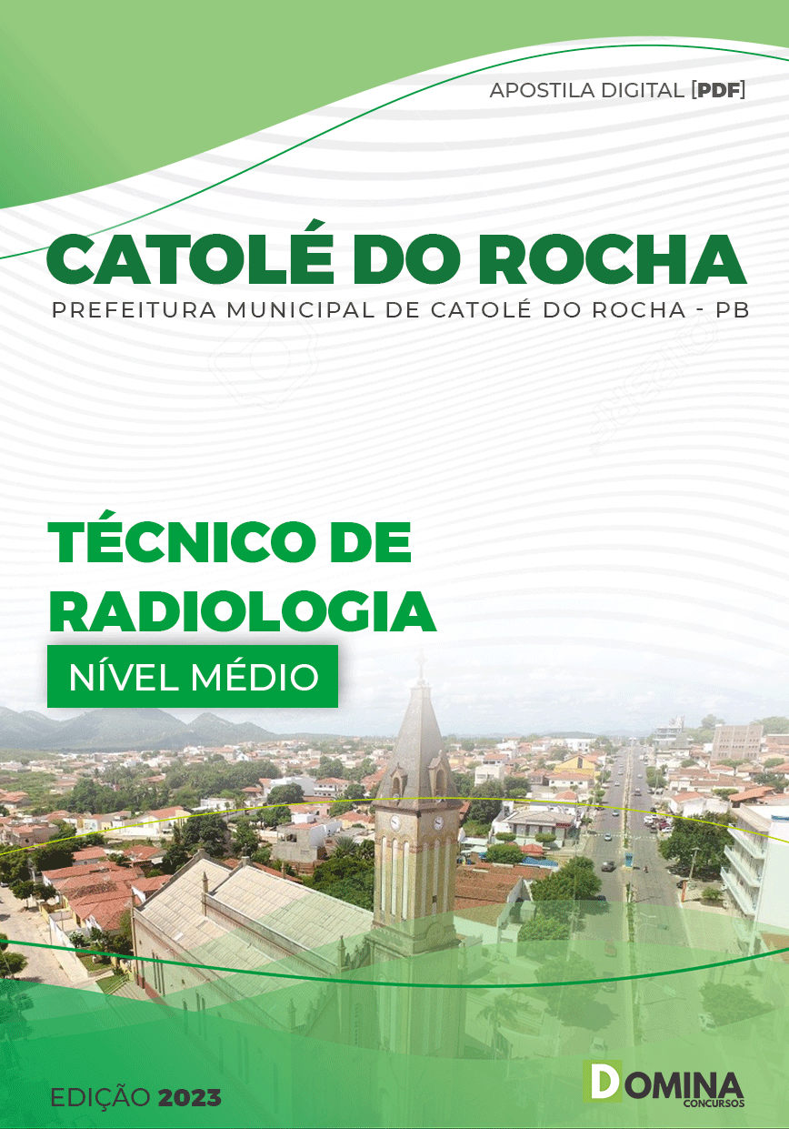 Apostila Digital Pref Catolé Rocha PB 2023 Técnico Radiologia