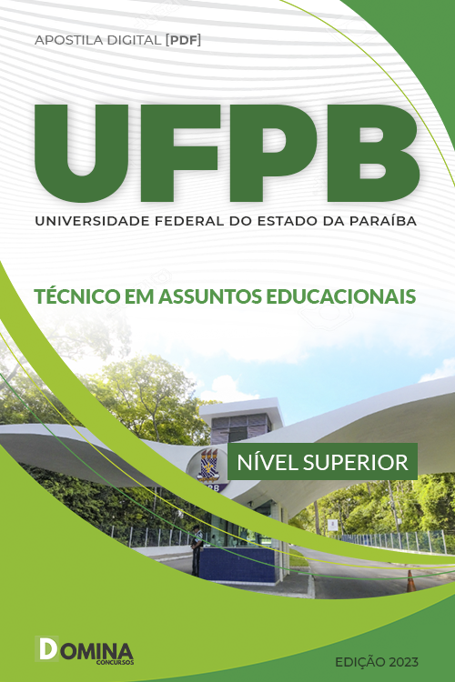 Apostila UFPB 2023 Técnico Assuntos Educacionais