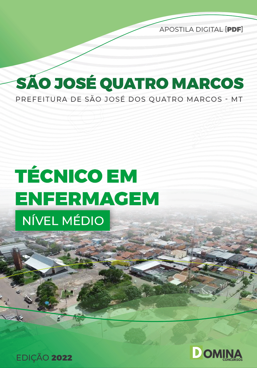Apostila Pref São José Quatro Marcos MT 2022 Técnico Enfermagem