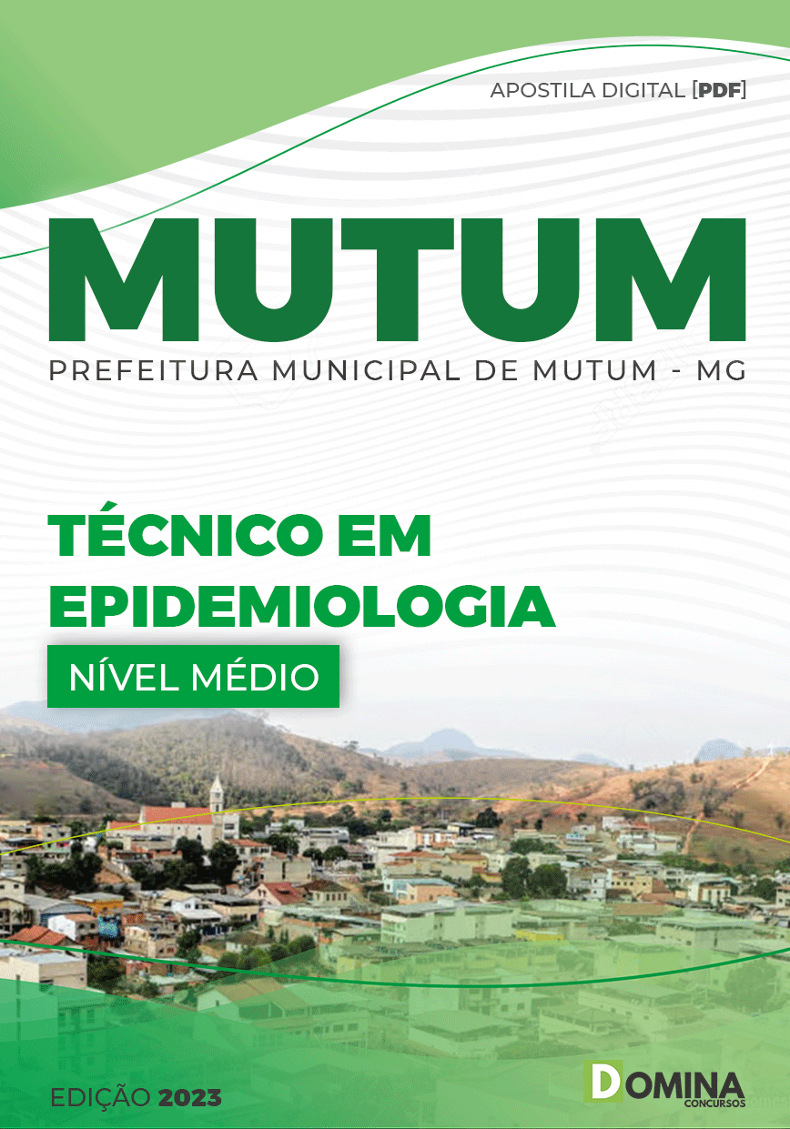 Apostila Pref Mutum MG 2023 Técnico Epidemiologia