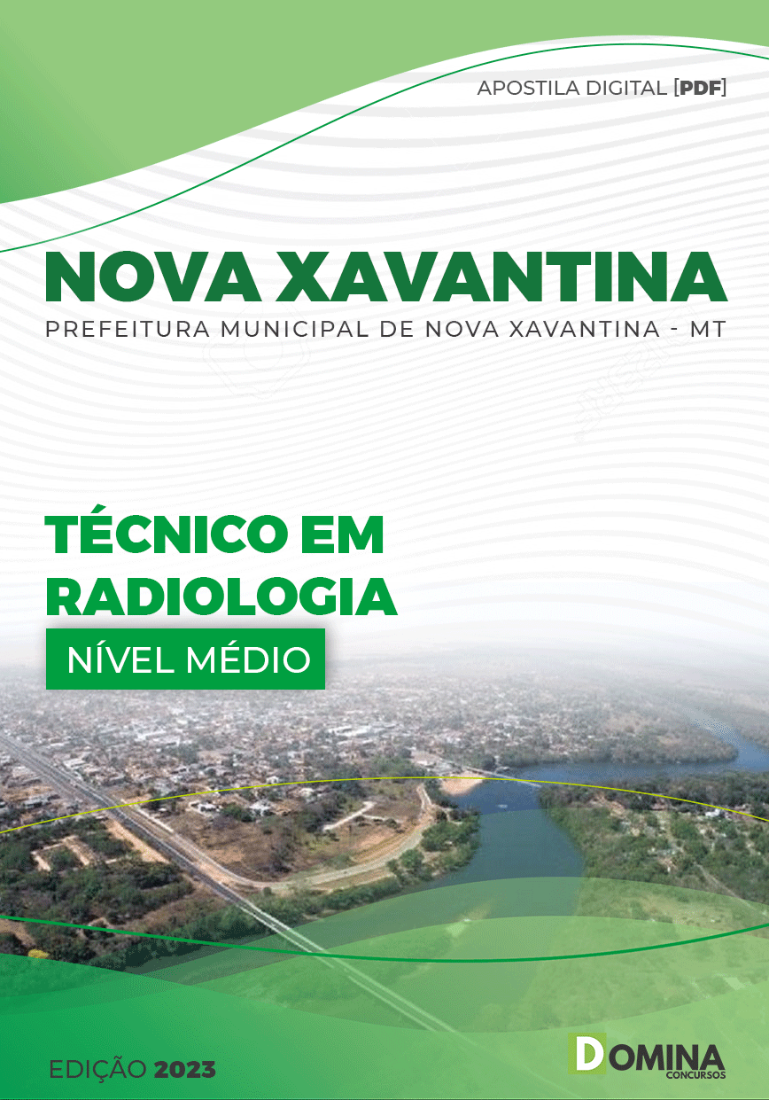 Apostila Pref Nova Xavantina MT 2023 Técnico Radiologia