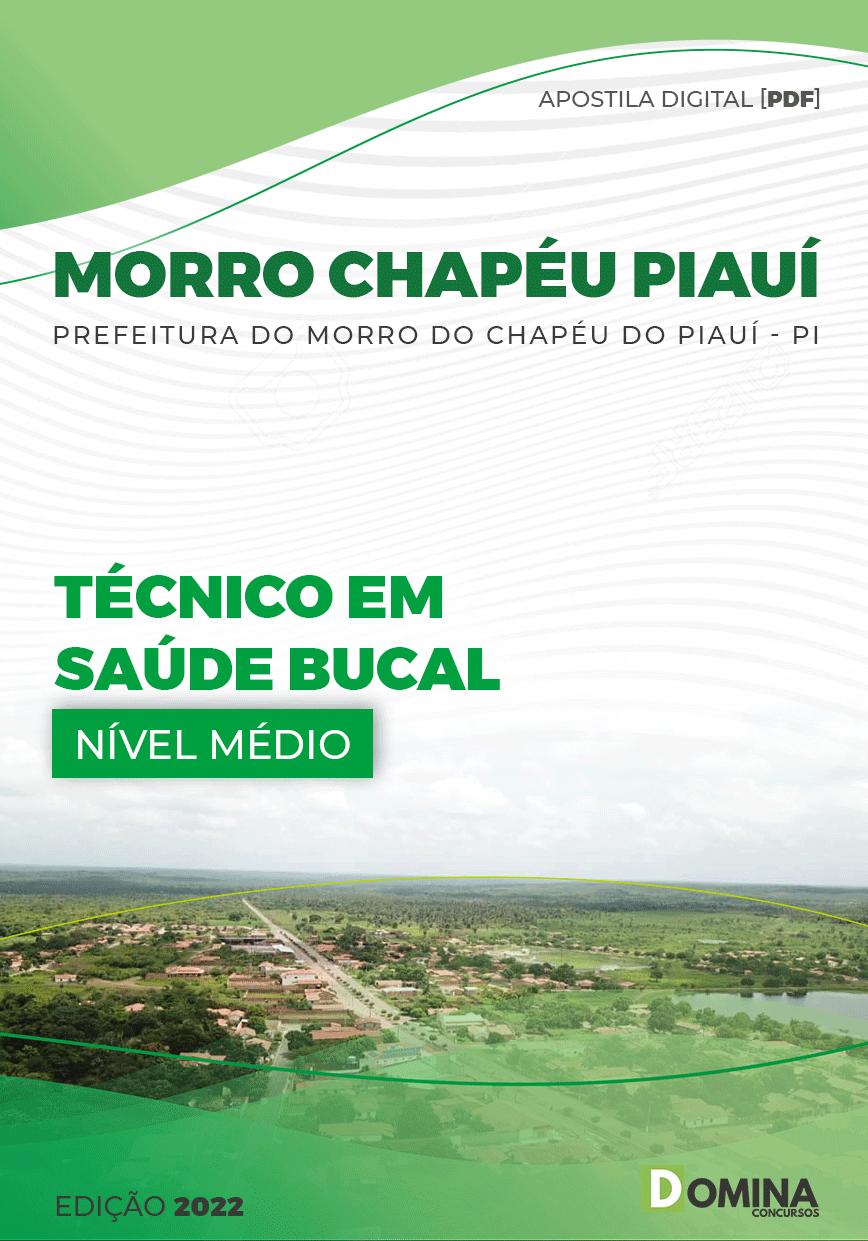 Apostila Pref Morro do Chapéu PI 2022 Técnico Saúde Bucal