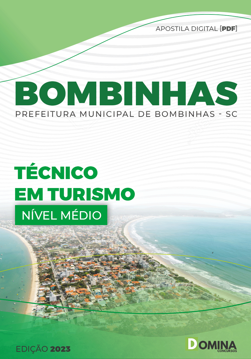 Apostila Pref Bombinhas SC 2023 Técnico Turismo