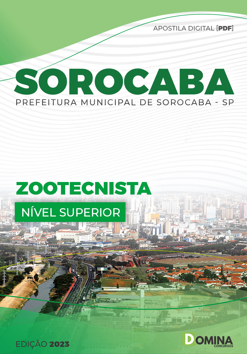 Apostila Concurso Pref Sorocaba SP 2023 Zootecnista
