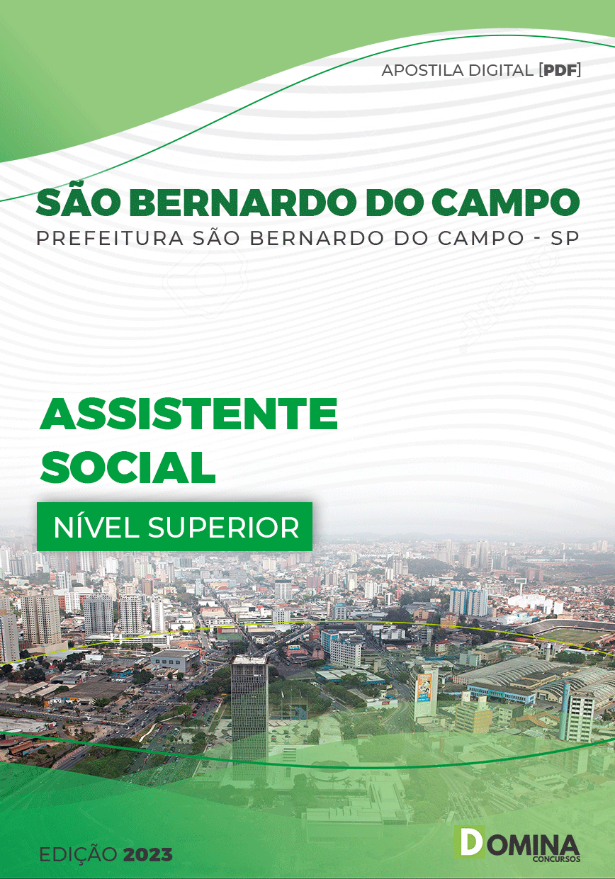 Apostila Pref São Bernardo Campo SP 2022 Assistente Social
