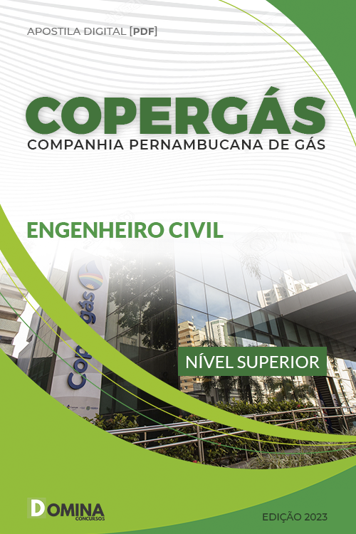 Apostila Digital COPERGÁS 2023 Engenheiro Civil