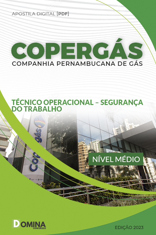 Apostila COPERGÁS 2023 Técnico Operacional Segurança Trabalho