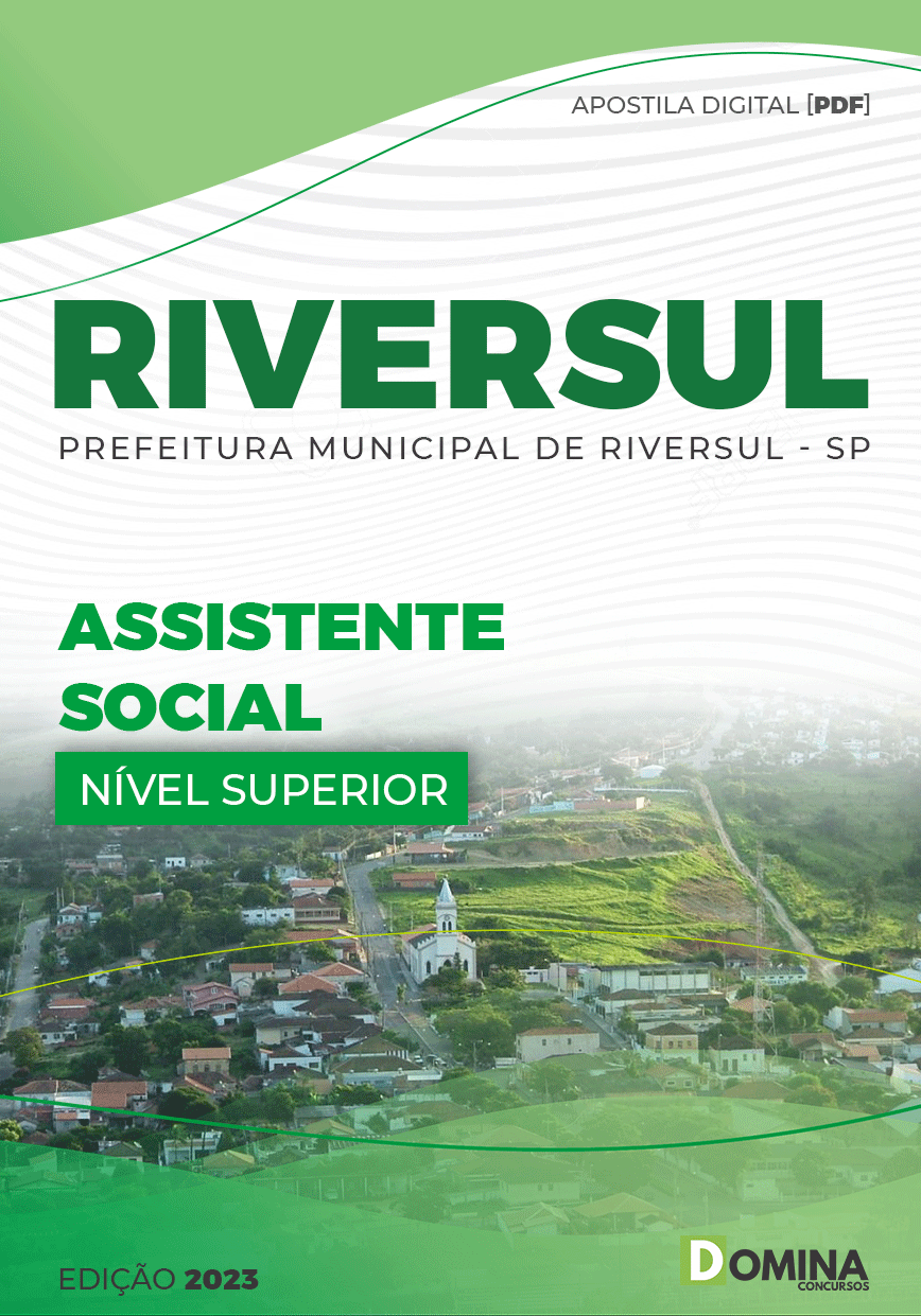 Apostila Concurso Pref Riversul SP 2023 Assistente Social