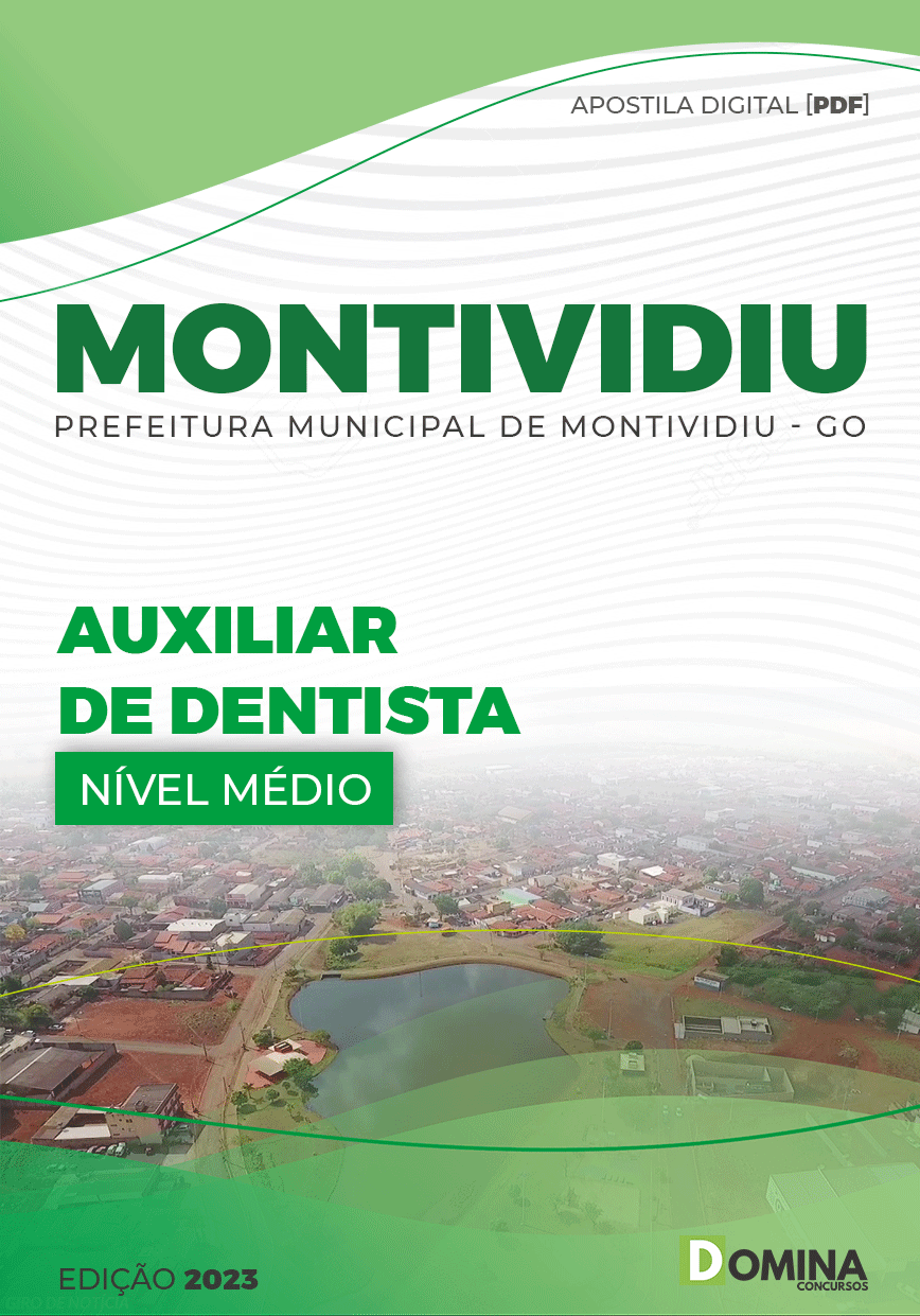 Apostila Digital Pref Montividiu GO 2023 Auxiliar Dentista