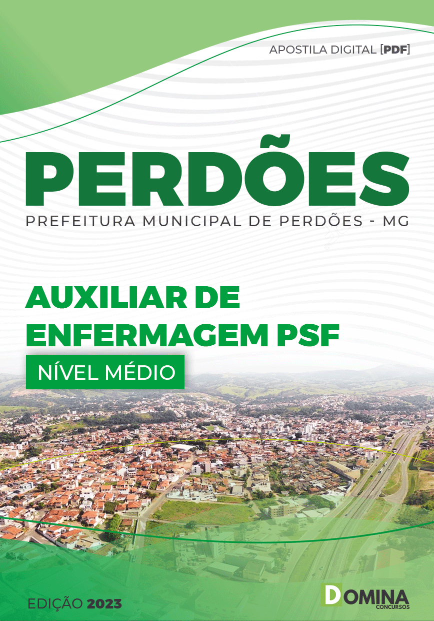 Apostila Apostila Pref Perdões MG 2023 Auxiliar Enfermagem PSFConcurso Pref Perdões MG 2023 Auxiliar Enfermagem