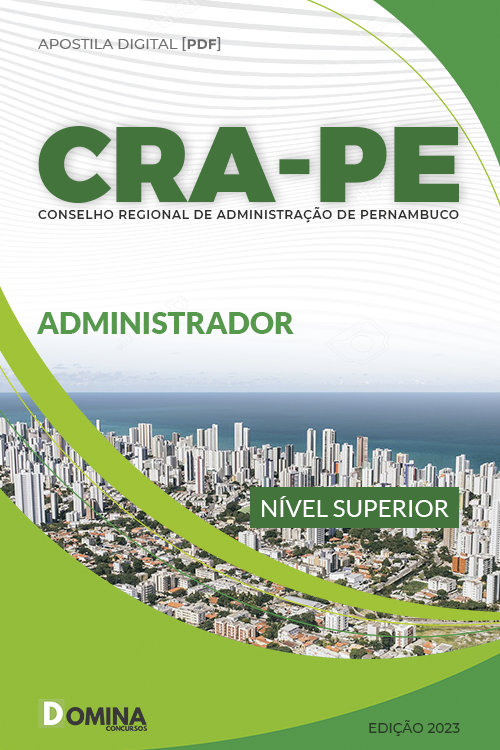 Apostila Digital Concurso CRA PE 2023 Administrador