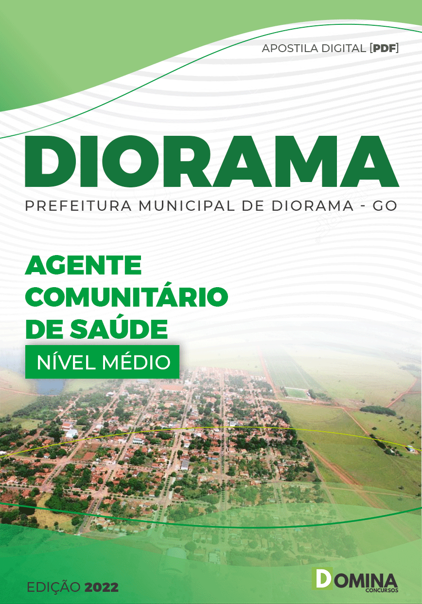 Apostila Pref Diorama GO 2022 Agente Comunitário Saúde
