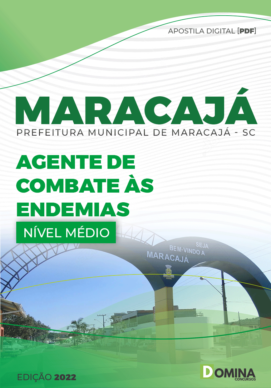 Apostila Pref Maracajá SC 2022 Agente Combate Endemias