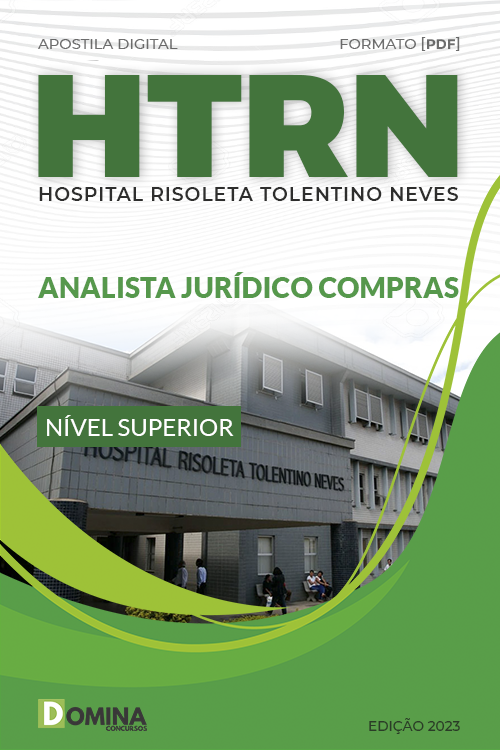 Apostila Digital Concurso HRTN MG 2023 Analista Jurídico