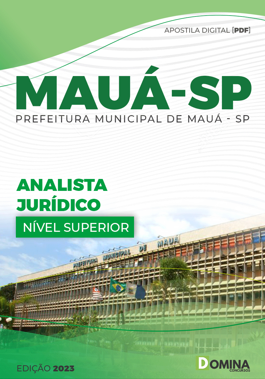 Apostila Concurso Pref Mauá SP 2023 Analista Jurídico