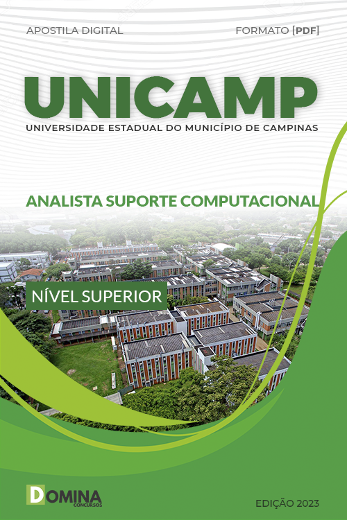 Apostila UNICAMP 2023 Analista Suporte Computacional