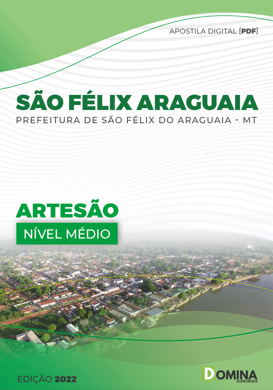 Apostila Digital Pref São Félix Araguaia MT 2022 Artesão