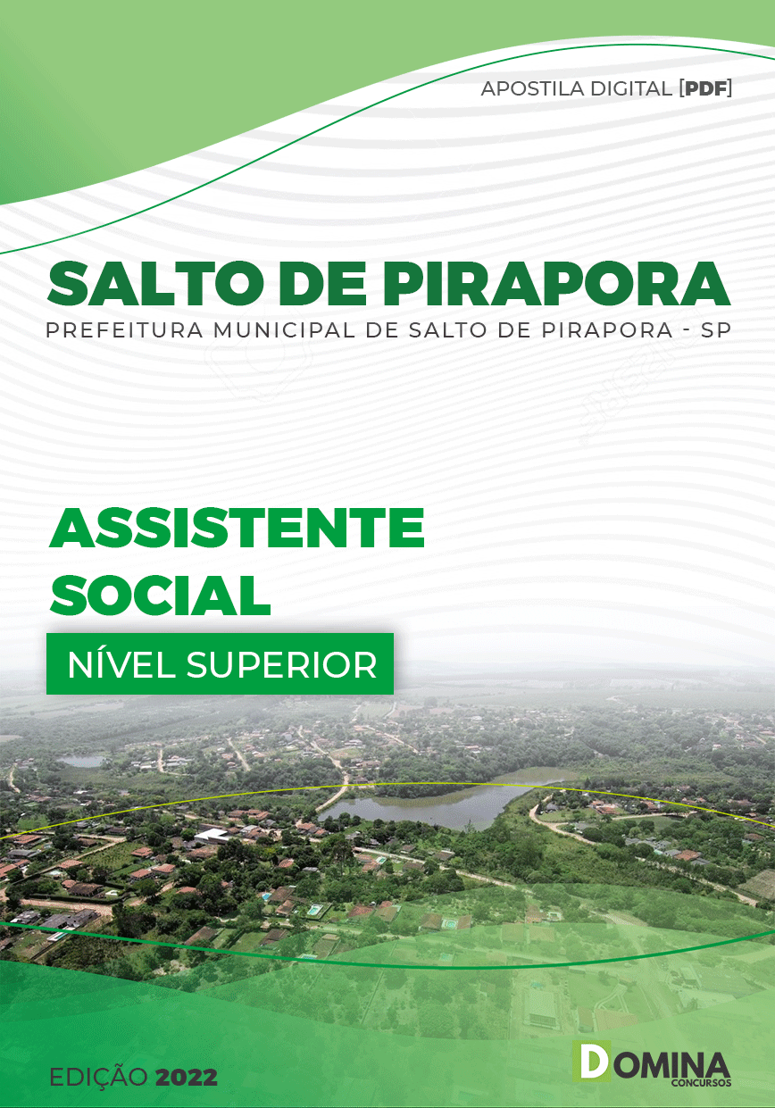 Apostila Pref Salto Pirapora SP 2022 Assistente Social