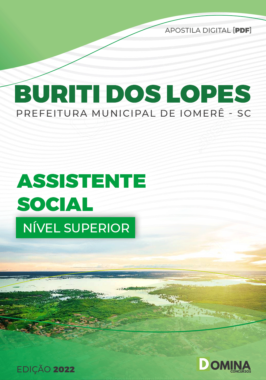 Apostila Digital Pref Buriti Lopes PI 2022 Assistente Social