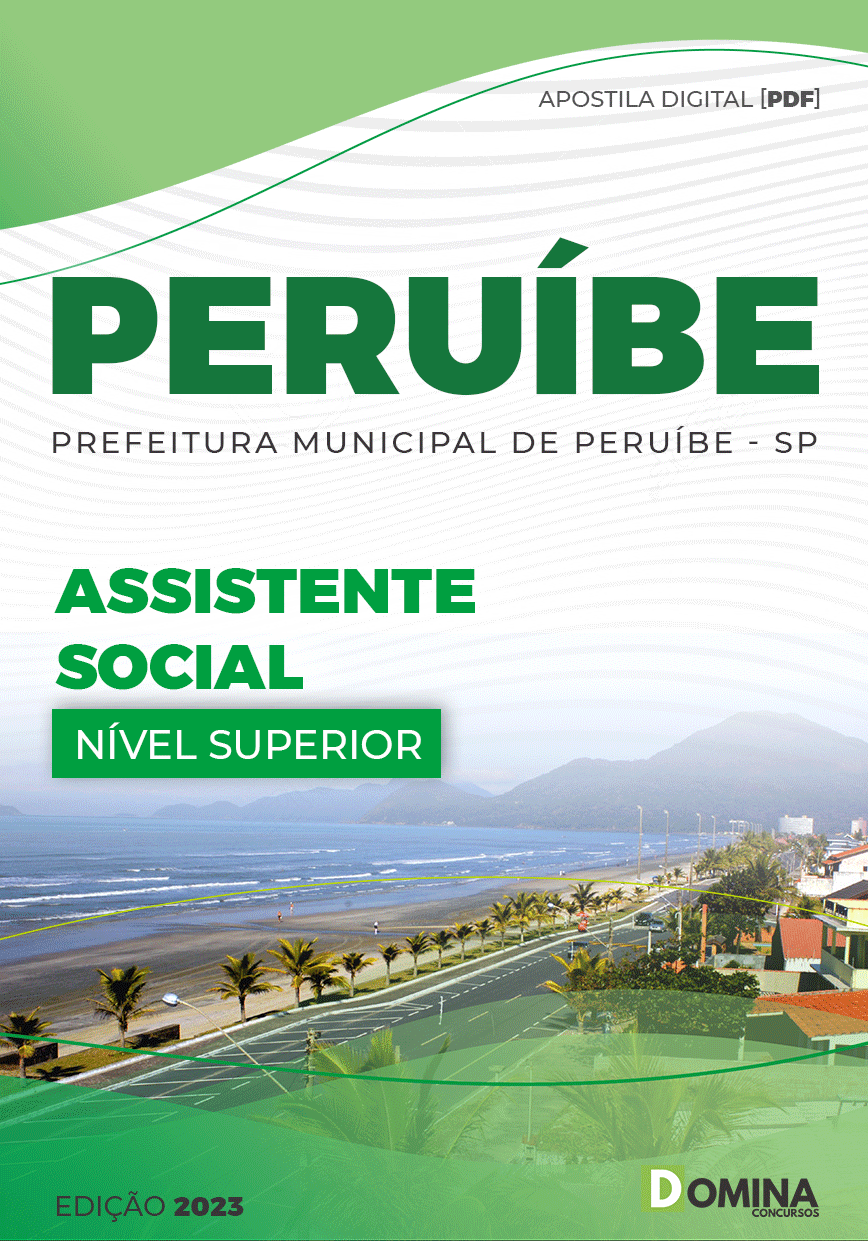 Apostila Pref Estância Balneária Peruíbe SP 2023 Assistente Social