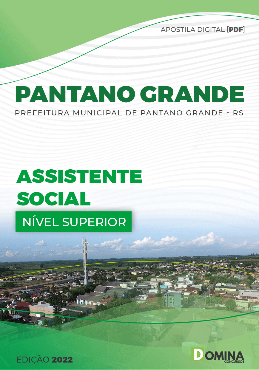 Apostila Pref Pantano Grande RS 2023 Assistente Social