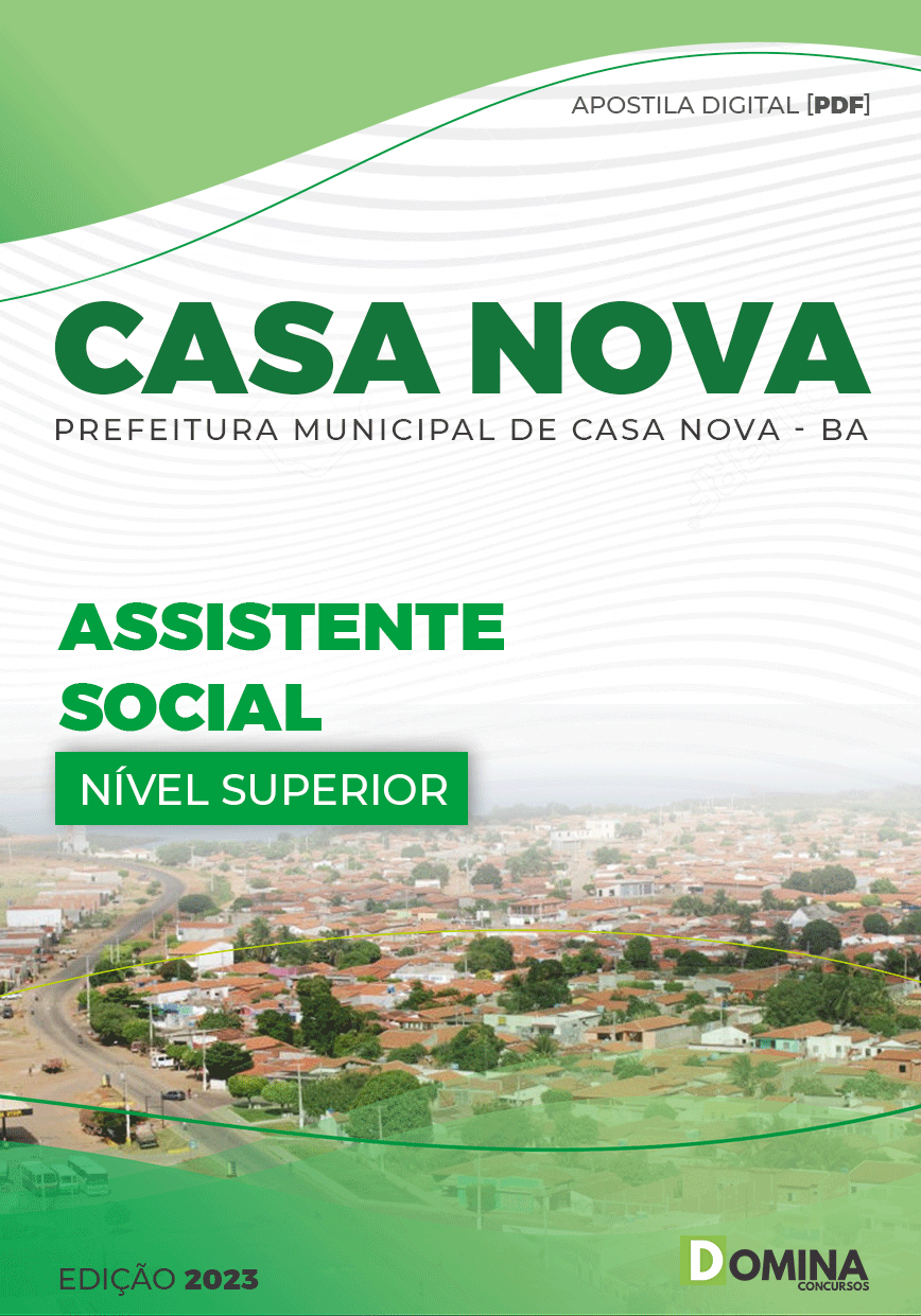 Apostila Digital Pref Casa Nova BA 2023 Assistente Social