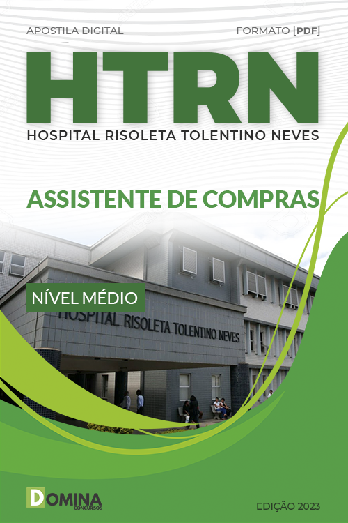 Apostila Digital Concurso HRTN MG 2023 Assistente Compras