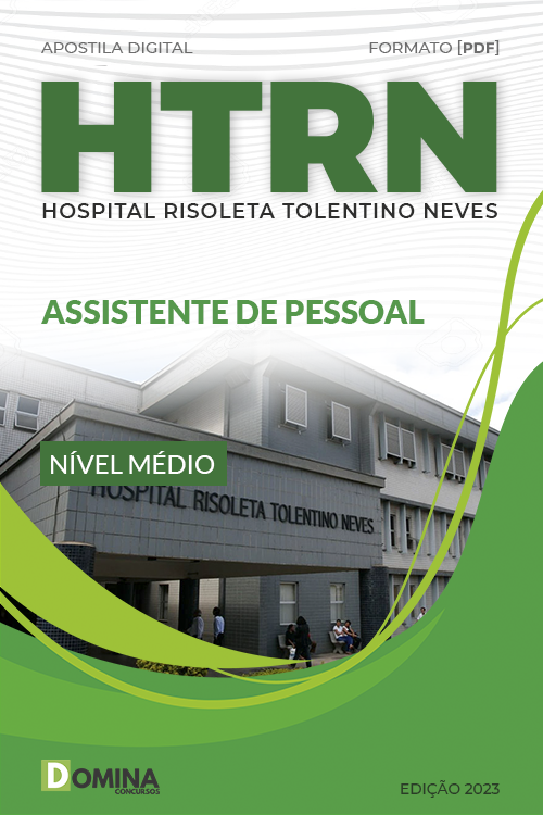 Apostila Concurso HRTN MG 2023 Assistente Pessoal