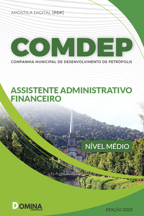 Apostila COMDEP 2023 Assistente Administrativo Financeiro