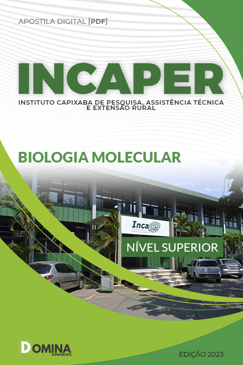 Apostila Concurso INCAPER 2023 Biologia Molecular